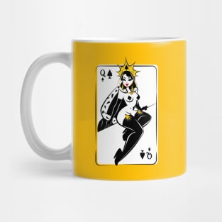 queen of spades Mug